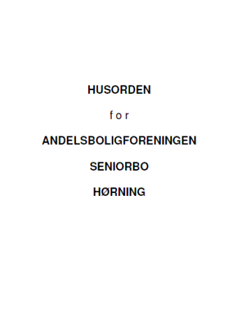 husorden